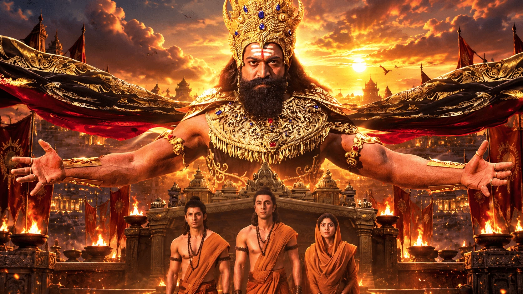 Kolkata: The upcoming film Ramayana, starring Ranbir Kapoor, Yash and Sai Pallavi, is making headlines after West Bengal Chief Minister Suvendu Adhikari announced that the film would be tax-free in the state. The announcement was made on Dussehra. The film’s first part is scheduled to release in cinemas worldwide on November 5, 2026. Who Plays Which Role? Directed by Nitesh Tiwari, the film brings the famous story of Lord Rama to the big screen. Ranbir Kapoor plays Lord Rama, Sai Pallavi plays Sita, Yash plays Ravana, Ravi Dubey plays Lakshman and Sunny Deol plays Lord Hanuman. A Big Film for Audiences The two-part film is being made on a reported budget of around ₹4,000 crore. The makers aim to present the Ramayana story with grand sets and modern visual effects. The tax-free announcement has brought more attention to the film ahead of its release. However, viewers should check official updates for details about the tax benefit and ticket prices.